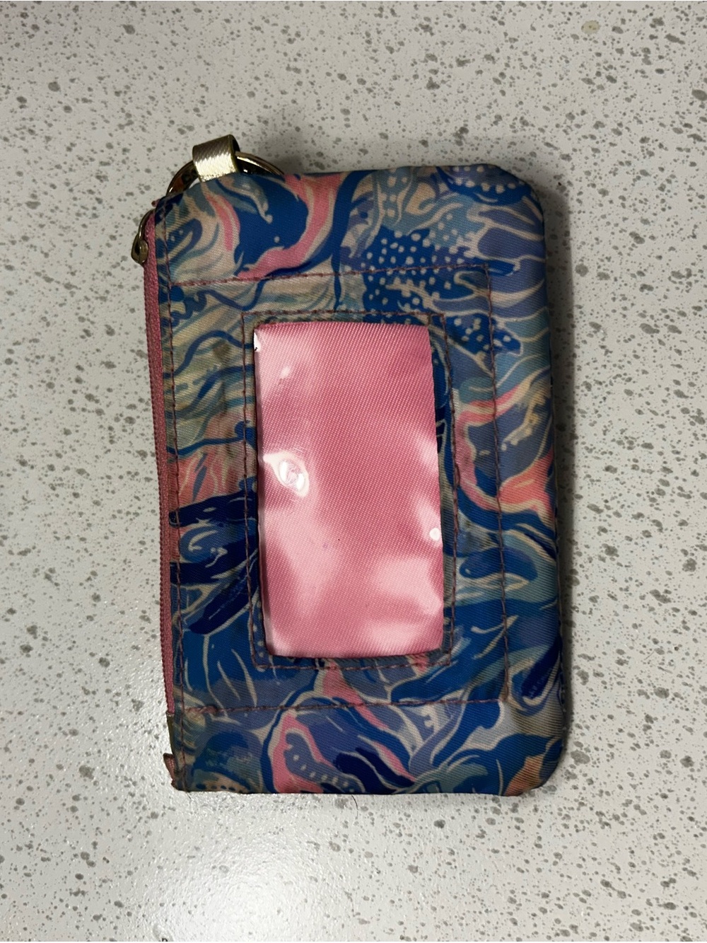 Lilly Pulitzer Multicolor Phone Wallet with Pink ID Window